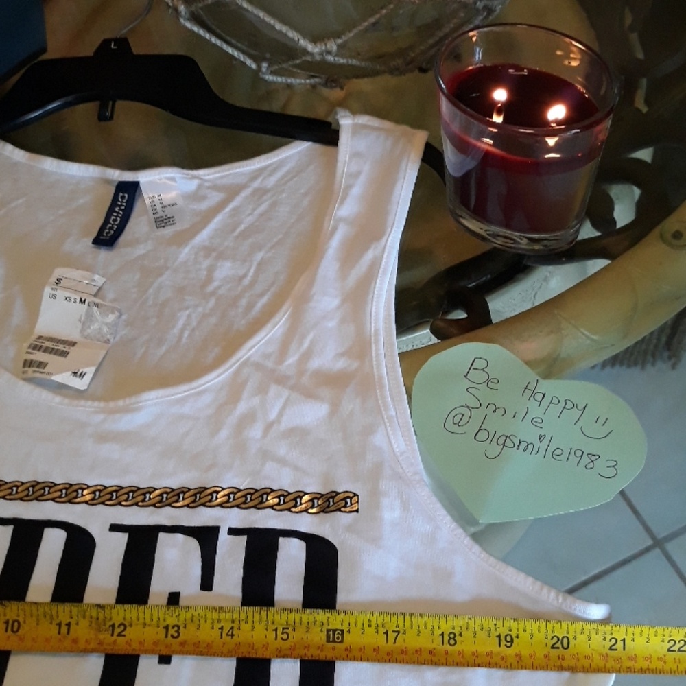 DIVIDED SLEEVELESS SHIRT SIZE M - Picture 7 of 7